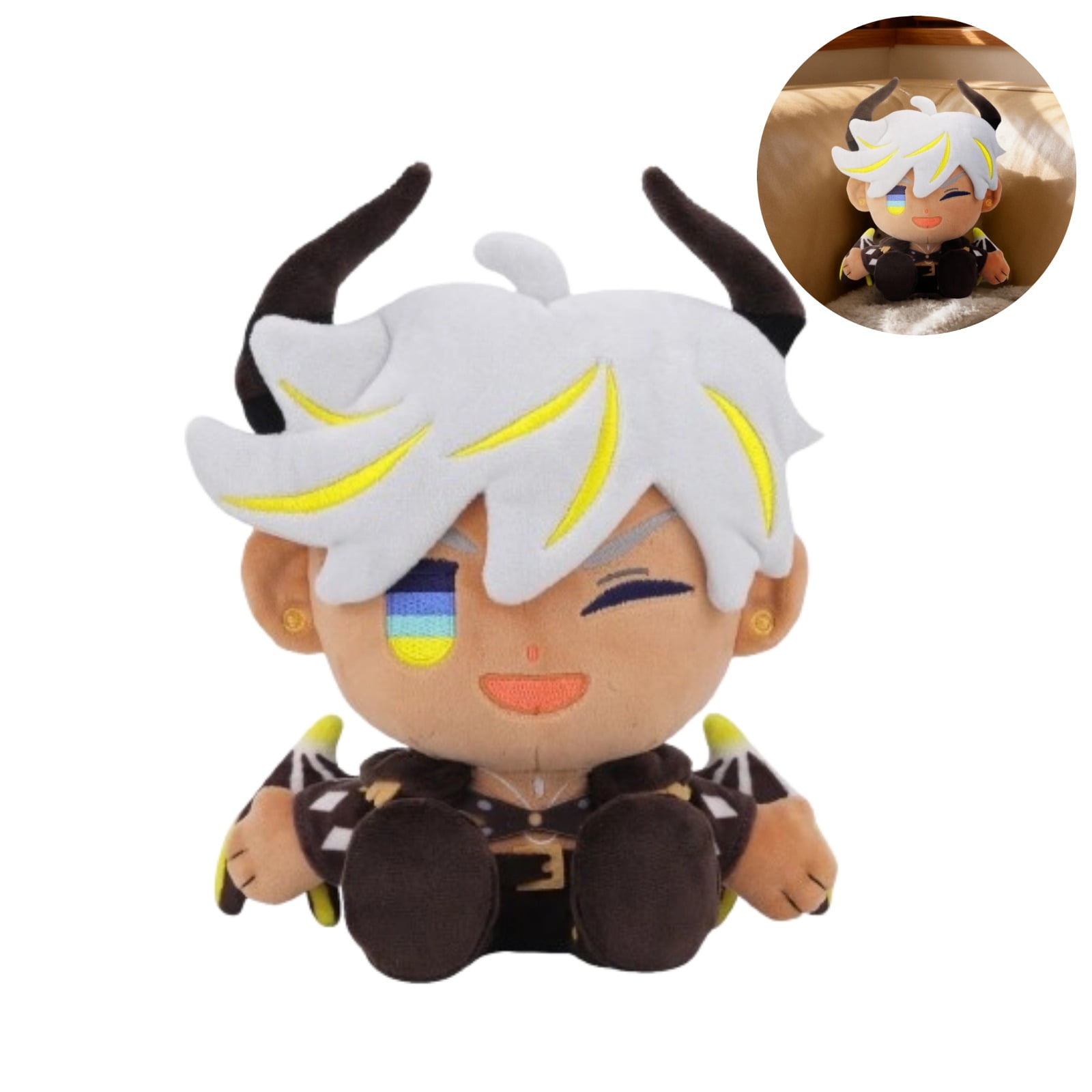 ぬいぐるみ fuckmylife Mattel Minecraft 12-inch Plush Fox, Soft Doll Inspired by Game