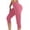 Pink, variant on VBVC Women's High Waist Capri Yoga Pants,Ladies Butt Lifting Trousers,Stretchy Workout Leggings For Women,Pink,S-2XL