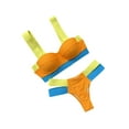 thumbnail image 3 of Txlixc Mujeres 2PCS Traje de baño Vendaje Correas anchas Sujetador con aros Calzoncillos Traje de baño dividido Txlixc  Sexy, 3 of 5