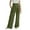 Green, variant on Girls Palazzo Pants Summer Boho Wide Leg High Waist Casual Pant 2025 Beach Travel Outfits