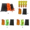 thumbnail image 3 of Yuarrent Cuerda reflectante para tienda, fijación de cordón para toldo, Kit de cordón multiusos, cuerdas de viento resistentes al desgaste carpas naranja, 3 of 6