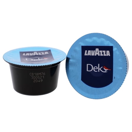 Lavazza Blue DEK Espresso Capsules, Arabica and Robusta Blend, Compatible with Lavazza Classy Machines (100 Capsules)
