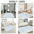 thumbnail image 3 of Artnice 5x7 Area Rugs for Living Room, Boho Washable Rug Non Slip, Modern Geometric Neutral Carpet Soft Rugs for Bedroom, Office, Home Décor, Blue, 3 of 7