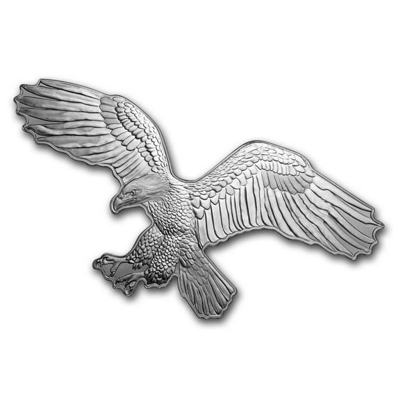 2019 SI 1 oz Silver $2 Hunters of the Sky: Bald Eagle No Capsule