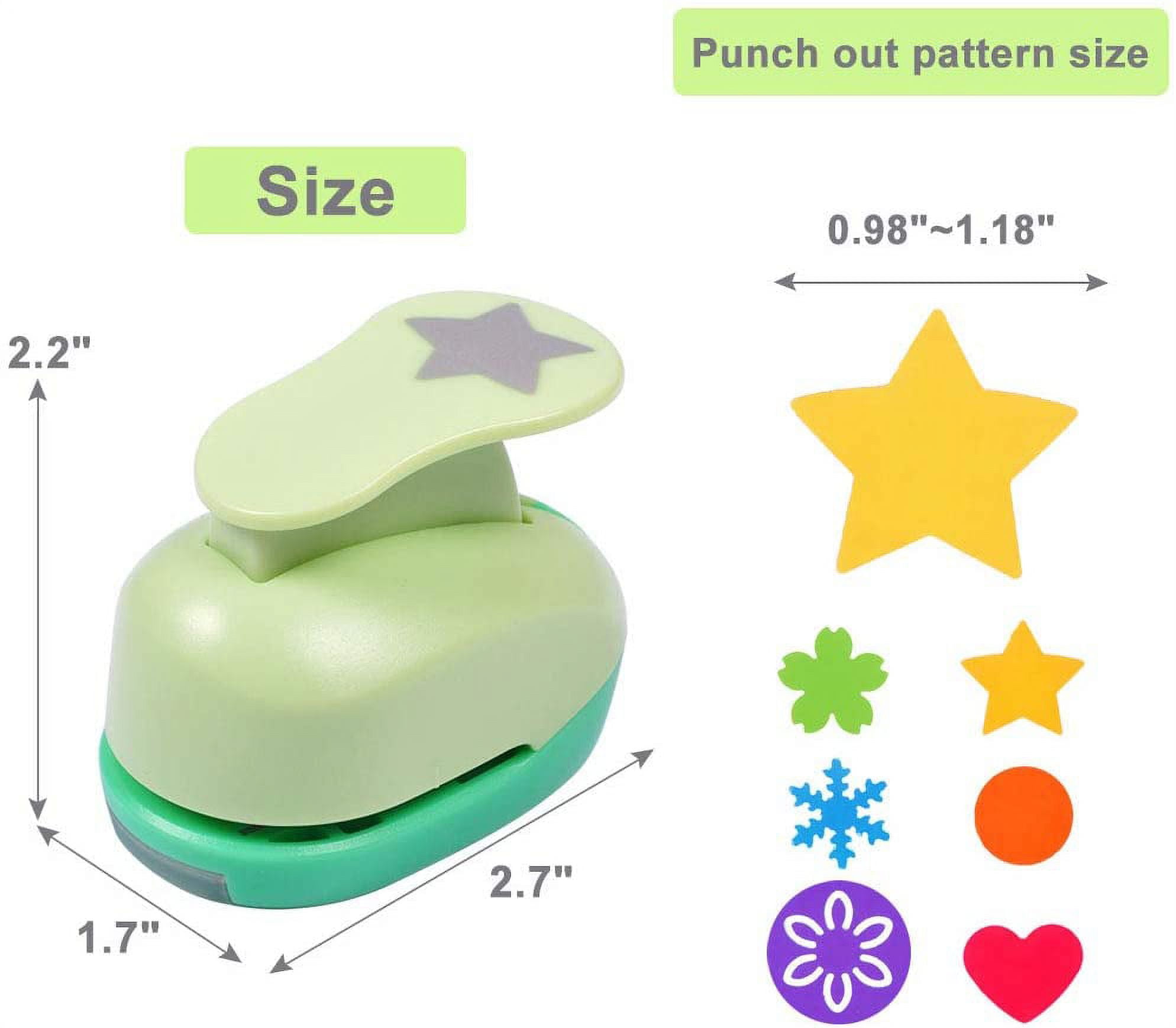 Edger Kids Hole Punch Ornament Crafts for Kids Scrapbook Paper Punch Paper  Hole Punch Scrapbooking Puncher Picture Punch Handheld Child Stainless
