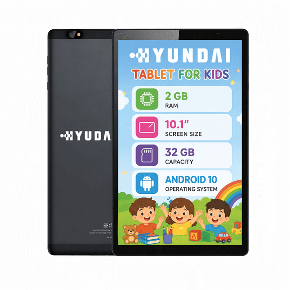 Tableta Hyundai HYTab Plus 10LB2 10.1” 2GB RAM 32GB 4G LTE Android 10 Grafito