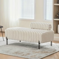 CQSXDA Compact Upholstered Mini Loveseat in Elegant Grey with Durable Metal Legs - Perfect 2-Seater Sofa for Small Spaces