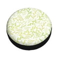 thumbnail image 3 of XMXY Green Leaf Graffiti Spare Tire Cover, Universal Waterproof Cover for Jeep RV Tire Wheel Protection, 16 inch, 3 of 8