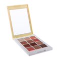 thumbnail image 4 of Paleta de sombras de ojos Nudes, Matte Shimmer Glitter Blending Paleta de sombras de ojos de 12 colores con espejo, Cosmético en polvo con textura de terciopelo natural 03 Salvador Dali Paleta de maquillaje de sombra de ojos, 4 of 10