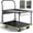 600LBS+100LBS, variant on Upgraded Foldable Push Cart , 700lbs Foldable Platform with Wheels, Platform Cart 2 Tier Moving Flatbed Cart for Warehouse, Garage, Workshop, Office 28.75" x 18.5"