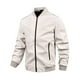 thumbnail image 1 of Blusa y camisa de cuello alto de manga larga para hombre, estilo casual, con bolsillo y cremallera, cárdigan con cremallera, chaqueta de cuello alto de manga larga, abrigo de poliéster para hombre, 1 of 8
