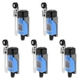 thumbnail image 1 of Unique Bargains ME-8108 Adjustable Roller Lever Arm Momentary Limit Switch 1NC+1NO 5Pcs, 1 of 5
