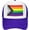 C2998, variant on Progress Pride Rainbow LGBT,LGBTQ Transgender Gay Flags Trucker Hat Men Mesh Baseball Cap Women Dad Hat Sun Hat Black