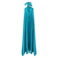 thumbnail image 4 of DHFJKG Formal Dresses For Women Wedding Guest Dress Summer Halter Silk Satin Sleeveless Flowy Maxi Dress Party Prom Versatile Dresses, 4 of 7