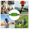 thumbnail image 6 of Unique Bargains 1 Pc Comfortable Running Belt Double Layer Sports Waist Bag for Sports Phone Keys Apple Green, 6 of 6