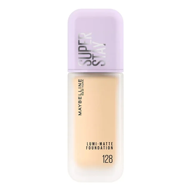 Base de maquillaje líquida Maybelline Super Stay Lumi Matte Base de Maquillaje tono 128 - 40mL