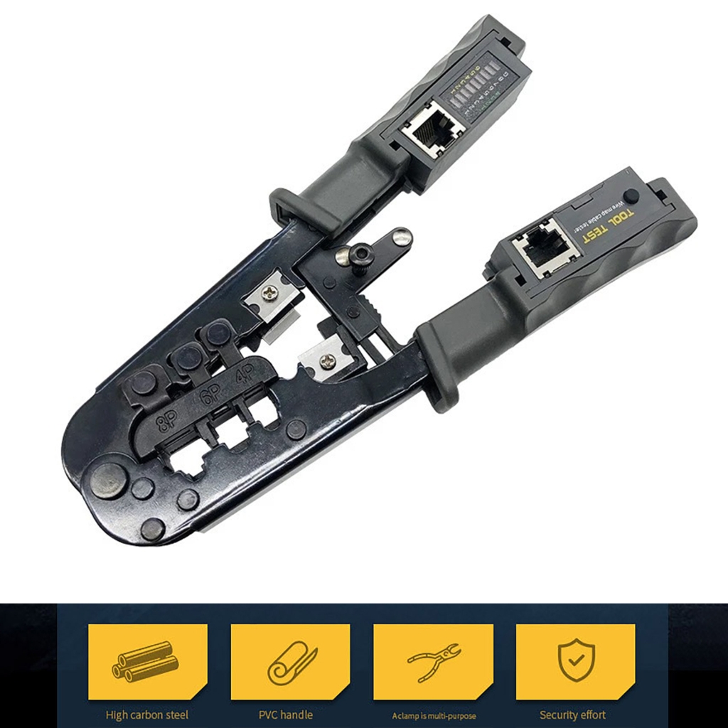 MOMOJIA 3 In 1 Self Adjusting Cable Wire Stripper Cutter Crimper Crimping Stripping Multifunctional Automatic Electric Terminals