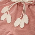 thumbnail image 5 of Bovxnpu Girls' Short Sets Girls Watermelon Graphic Short Sleeve Crew Neck Top Linen Like Elastic Waist Sets Summer 2 Piece Outfits, 5 of 9
