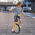 thumbnail image 6 of 16 Inch Outdoor Wheel Unicycle, Height Adjustable Unicycle for Adults Balance Exercise Bicycle w/Aluminum Alloy Rim and Pedals, One Wheel Bike for Indoor Sports Exercises, 6 of 14