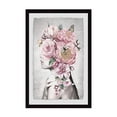 thumbnail image 3 of Marmont Hill Floral Hair Framed Painting Print, 3 of 4