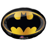 BATMAN EMBLEM BALLOON • Large Foil Mylar Balloon • Party Supplies Decorations Foil Mylar Balloon