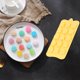thumbnail image 5 of Juego de moldes para dulces de chocolate en forma de flor, combinación de rosas y flores en forma de corazón, bandeja de hielo con molde para hornear de silicona de 15 cavidades., 5 of 5
