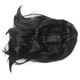 thumbnail image 3 of Peluca negra larga y recta con flequillo para mujer Peluca sintética negra recta de aspecto realista, 3 of 14