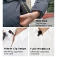 thumbnail image 5 of Peggybuy Wireless Lavalier Lapel Microphone Active Noise Reduction Mini Mic(iOS White), 5 of 5