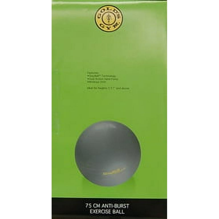 Gold's gym stay ball 75cm hotsell