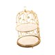 thumbnail image 4 of Soporte de doble capa para Tartas, estante para aperitivos y dulces, estante portátil para frutas, soporte para tartas para el hogar, sala de estar, F, 4 of 8