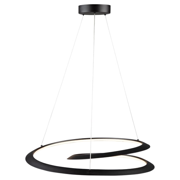 AC7678BK Artcraft Lighting Ara - 30W LED Pendant In Modern Style-3.54 Inches Tall and 22.8 Inches Wide