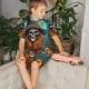 thumbnail image 4 of Balery Cartoon Pumpkin Skull Conjunto de Pijama Infantil de Manga Corta con Estampado – Ropa de Dormir de Algodón Suave-X-Large, 4 of 6