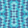 thumbnail image 1 of Ahgly Company Indoor Square Patterned Blue Dress Blue Area Rugs, 6' Square, 1 of 1