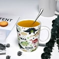 thumbnail image 5 of Yiaed Dinosaur Print Ceramics Coffee,Large Handle Design,Extra Large Tea and Coffee Cup for Office and Home Mugs, 5 of 6