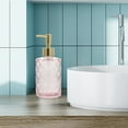 thumbnail image 5 of Clear Glass Pump Bottle for Shower Gel, Liquid Soap, Lotion, Shampoo - Simple and Dispenser Container, 5 of 6