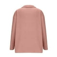 thumbnail image 4 of Womens Half Zip Pullover Sweatshirt Long Sleeve Lapel Quarter Zipper Lightweight Sweatshirts Fall Fashion Tops, 4 of 9