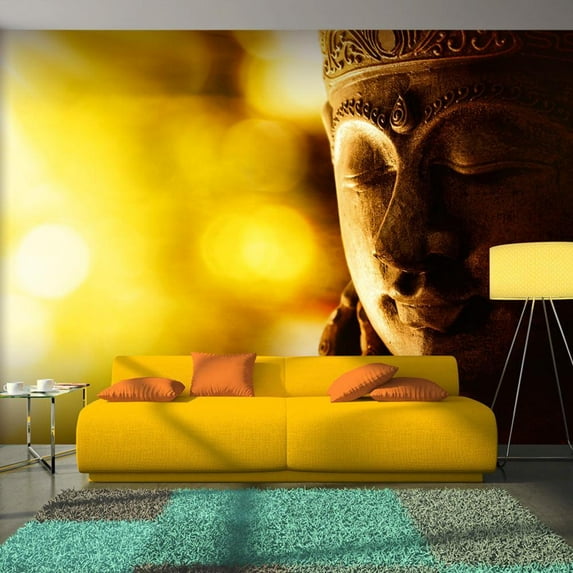 Tiptophomedecor Zen Wallpaper Wall Mural - Buddha Enlightenment