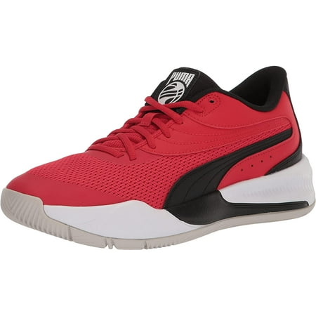 PUMA Mens Triple Basketball Shoe 8.5 High Risk Red/Black