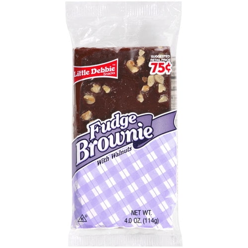 little debbie fudge brownies with walnuts stores