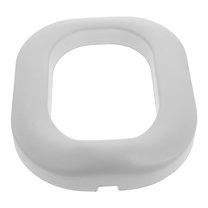 KAJNBN Toilet Seat Cushion for Seniors 1Pack Grey Square Pads for Comfort and Adjustability