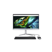 Acer Aspire C24 AIO Desktop, 23.8 Full HD IPS, AMD Ryzen 5 7520U Quad-Core Processor, AMD Radeon 610M Graphics, 8GB LPDDR5 Onboard Memory, 512GB M.2 2280 PCIe SSD, Windows 11 Home, C24-1300-UR32