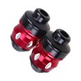 thumbnail image 4 of maskred CNC Motorbike Front Fork Cup Frame Guard Protector Crash Slider Red 1Set, 4 of 6