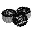 thumbnail image 1 of Inkdotpot Silver Foil Paper Hang Tags Baby It's Cold Outside Baby Shower Favor Tags 100 Piece, 1 of 6