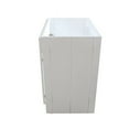 thumbnail image 6 of 30 in. Single Sink Foldable Vanity Cabinet, White, 6 of 6