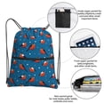 thumbnail image 3 of Rocae Bullfinches for Drawstring zipper Backpack Gym Backpack Bag for Men and Women, 3 of 6