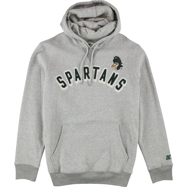 STARTER Mens Michigan State Spartans Sudadera con capucha mis L