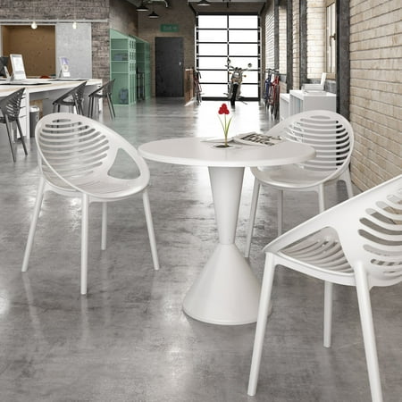Diamond Sofa Expo Indoor Outdoor 31 In Round Bistro Table