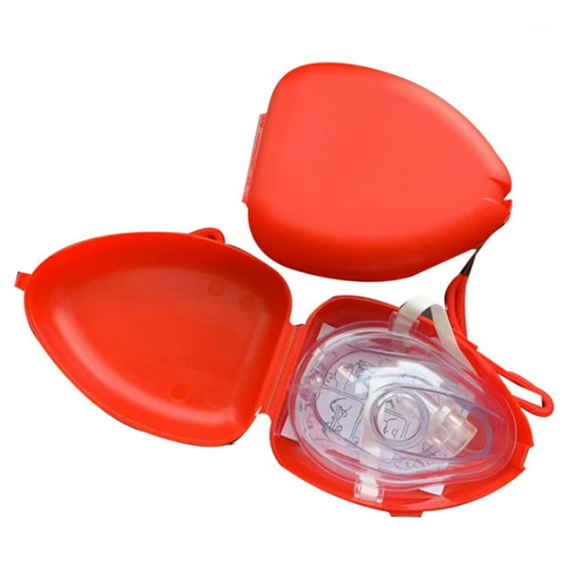 CPR de Emergencia Face Shield, Aislamiente de Seguridad de Reanimador de Bolsillo de Rescate Limpio para kits de Primeros auxilios