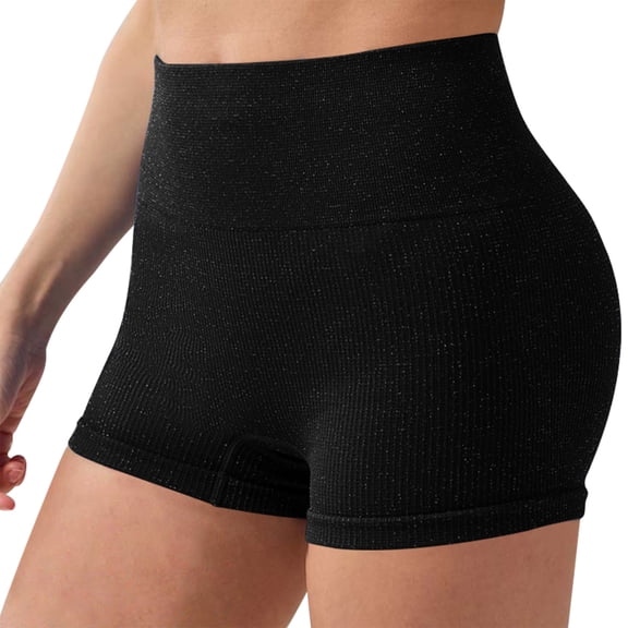Maqroz Women's High Waist Slip Shorts Seamless Anti Chafing Under Dress Safety Pants Black Black,L