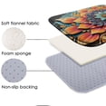 thumbnail image 5 of 3D Flower 15 Non-Slip Memory Foam Bath Rug: Absorbent, Quick-Dry, Machine Washable, Soft & Comfortable - S, 5 of 7